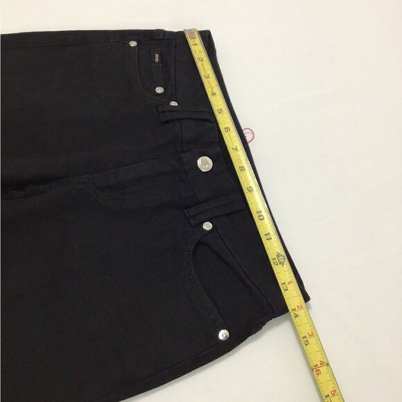 Joe’s Jeans Black Dark Wash Denim Jeans Honey Booty Fit Flare Leg - Picture 12 of 16